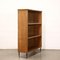 Italian Beech Veneer and Metal Bookcase Metal, 1960s 8