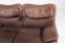 Vintage Aniline Leather 2 Seater Sofa, 1970s 3