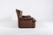Vintage Aniline Leather 2 Seater Sofa, 1970s, Image 5