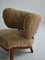 Scandinavian Modern Lounge Chair in Lambs Wool by Otto Schulz for Boet, 1940s, Image 7