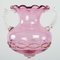 Iridescent Pink Сoloured Murano Glass Vase 5