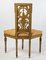 Late 19th Century Carved Wooden Chairs and Aubusson Tapestry, Set of 4, Image 6