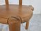 Pine Wood Dining Chairs by Ner Daumiller for Hirtshals Savvaerk, Set of 4, 1980s, Image 10