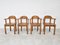 Pine Wood Dining Chairs by Ner Daumiller for Hirtshals Savvaerk, Set of 4, 1980s 3
