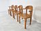 Pine Wood Dining Chairs by Ner Daumiller for Hirtshals Savvaerk, Set of 4, 1980s, Image 4