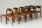 Vintage Dining Chairs by Niels O. Møller, Set of 10, Image 2