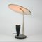 Mid-Century French Reflecting Black and Brass Table Lamp, 1950s 14