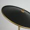 Mid-Century French Reflecting Black and Brass Table Lamp, 1950s, Image 13