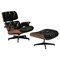 1st Edition 57-59 Lounge Chair with Ottoman by Eames for Herman Miller, Set of 2, Image 1