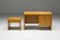 Französischer Schreibtisch mit Schubladen, 1960er 6