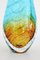 Italian Hand-Crafted Sommerso Murano Glass Flower Vase, Image 5
