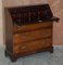 Antique Anglo Indian Military Campaign Camphor Wood & Brass Bureau Desk Drawers, Image 11