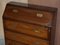 Antique Anglo Indian Military Campaign Camphor Wood & Brass Bureau Desk Drawers 3