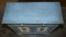 Antique French Hand Painted Duck Blue Pine Kitchen Sideboard Buffet, 1880s 6