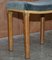 Queen Elizabeth II Limed Oak Coronation Stools, 1953, Set of 2, Image 6