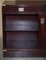 Vintage Military Campaign Style Sideboard Cupboard with Twin Drawers, Image 17