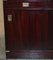 Vintage Military Campaign Style Sideboard Cupboard with Twin Drawers 9