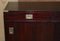 Vintage Military Campaign Style Sideboard Cupboard with Twin Drawers, Image 6