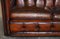 Art Deco Brown Leather Chesterfield, 1920s 4