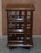 Large Antique English Victorian Oak Revolving Bookcase Book Table, 1880s, Image 3