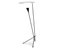 Lampadaire B211 Mid-Century Moderne Noir par Michel Buffet 2