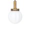 Kleine Klyfta Deckenlampe aus rohem Messing von Johan Carpner für Konsthantverk 2
