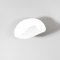 Mid-Century Modern White Conche Wall Lamp by Serge Mouille, Image 2
