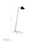 Lámpara de pie Mid-Century moderna en blanco de Serge Mouille, Imagen 3