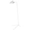 Weiße Mid-Century Modern Einarm-Stehlampe von Serge Mouille 2