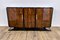 Art Deco Sideboard with Curved Fronts in Caucasian Nut, France, 1930 10