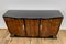 Art Deco Sideboard with Curved Fronts in Caucasian Nut, France, 1930 8