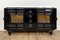 Art Deco Sideboard with 2 Carved Paintings, 1930s, Image 4