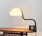 Mid-Century Italian Space Age Serpente Table Clamp Lamp by Elio Martinelli for Martinelli Luce 31