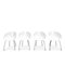 White Fjord Moroso Chairs by Patricia Urquiola, 2002, Set of 4, Image 1