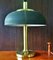 German Brass With Brown Umbrella Table Lamp from Hillebrand Lighting, 1960s, Image 13