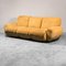 Sofa and Fabric Armchairs, 1970s, Set of 3, Image 3