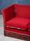 Danish Red Velvet Knole Sofa, Image 7
