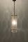 Italian Wrought Iron Murano Lamp Light Pendant, Image 8