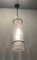 Italian Wrought Iron Murano Lamp Light Pendant, Image 2