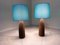 Lámparas de mesa XXL de cerámica, años 60. Juego de 2, Imagen 7