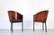 Italienische Costes Esszimmerstühle aus emailliertem Stahl & Schichtholz von Philippe Starck für Driade, 1980er, 4er Set 4