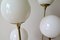 Mid-Century Italian Brass Carrara Marble Opaline Alberello Floor Lamp from Stilnovo, 1950s, Image 7