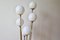 Mid-Century Italian Brass Carrara Marble Opaline Alberello Floor Lamp from Stilnovo, 1950s 10