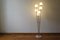 Mid-Century Italian Brass Carrara Marble Opaline Alberello Floor Lamp from Stilnovo, 1950s, Image 2