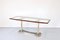 Italian Teak Brass Marble Dining Table, 1960s, Image 5