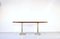 Italian Teak Brass Marble Dining Table, 1960s, Image 12