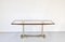 Italian Teak Brass Marble Dining Table, 1960s, Image 11