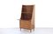 Scandinavian Style Italian Teak Secretaire and Shelving Unit, 1960s 5