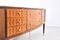 Italian Walnut Carrara Marble Brass Sideboard from Cantu, 1960s 2