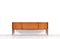 Italian Walnut Carrara Marble Brass Sideboard from Cantu, 1960s, Image 1